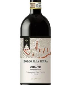 Chianti Colli Senesi DOCG – Borgo alla Terra – Geografico – ETICHETTA DANNEGGIATA