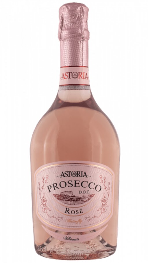 Prosecco DOC Rosè Millesimato Extra Dry – Butterfly – Astoria – ETICHETTA DANNEGGIATA